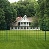 vidaXL Euro Fence Steel 65.6x4.9' Green