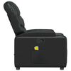 vidaXL Massage Recliner Chair Black