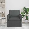 vidaXL Sofa Dark Grey
