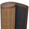 vidaXL Carpet Brown Bamboo, Polypropylene, PVC 59.1 x 78.7 in Area Rugs