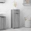 vidaXL Bathroom Cabinet Grey Sonoma Engineered Wood Bathroom Cabinet