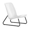 Keter Patio Furniture Set White Plastic PP Compact Modern