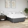 vidaXL Bed Frame Dark Gray