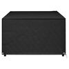 vidaXL Garden Furniture Cover Black PE (Polyethylene)