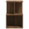 vidaXL Bedside Cabinet Set of 2 Brown Oak Engineered Wood