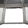 vidaXL Pool Tent with Removable Fly & Mesh Walls Grey 271.7x271.7"