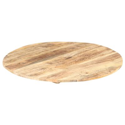 vidaXL Table Top Ø31.5"x(0.5"-0.6") Solid Mango Wood