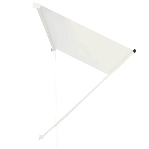vidaXL Awning Cream Steel frame and 100% polyester fabric with PA coating