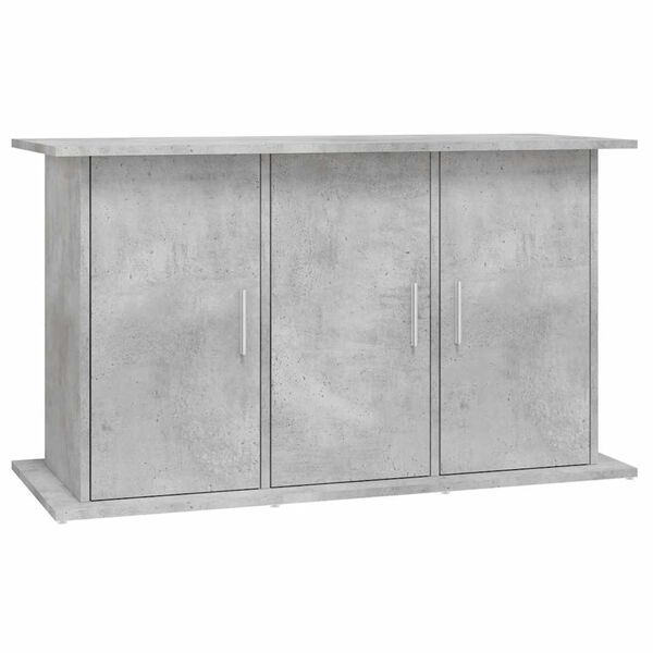 vidaXL Aquarium Stand Concrete gray Engineered wood 39.8 x 16.1 x 22.8 in