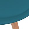 vidaXL Dining Chair Set of 4 Turquoise
