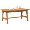 vidaXL Coffee Table Brown Solid Acacia wood