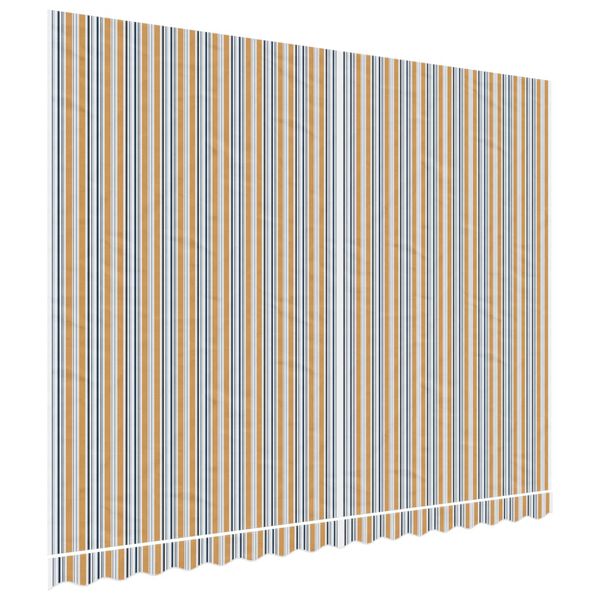 vidaXL Replacement Fabric for Awning Multicolor Stripe 13.1‘x9.8‘