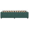 vidaXL Bed Frame Dark Green
