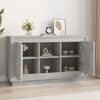 vidaXL Sideboard Concrete Gray Engineered Wood Medium Sideboard