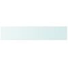 vidaXL Glass Panel Set of 2 Clear Tempered glass 39.4 x 7.9 in