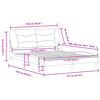 vidaXL Bed Frame White