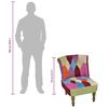 vidaXL Armchairs Blue, purple, green, pink, crimson, orange, warm white