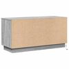 vidaXL TV Cabinet Grey Sonoma 39.37 x 14.96 x 19.29 in Engineered Wood