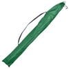 vidaXL Fishing Umbrella Dark Green 170T polyester with PA coating Large