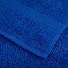 vidaXL Bath Towel Set of 4 Blue 100% cotton Large Bath Towel