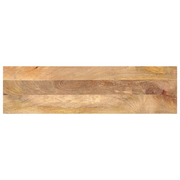 vidaXL Table Top 39.4"x15.7"x1" Rectangular Solid Wood Mango