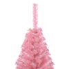 vidaXL Christmas Tree Pink PVC, steel Small Decorative Inlays