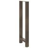 vidaXL Coffee Table Leg Set of 2 Natural steel Powder-coated steel