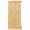 vidaXL Wine Cabinet "Corona" 42.3x20.1x41.5" Solid Wood Pine