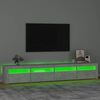 vidaXL TV Cabinet Concrete Grey Engineered Wood Large TV Cabinet