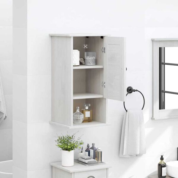 vidaXL Wall-mounted Bathroom Cabinet VIGO White 37 x 34 x 71.5 cm