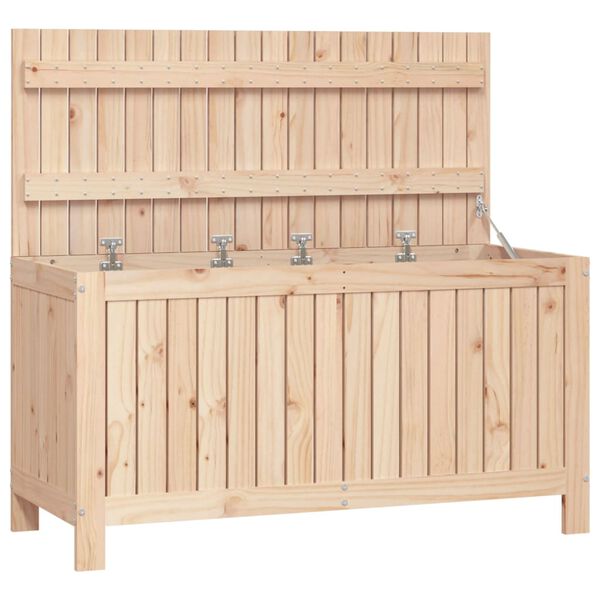 vidaXL Garden Storage Box Pine Solid pine wood 45.3 x 19.3 x 23.6 in