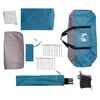 vidaXL Family Tent Dome 6-Person Blue Waterproof