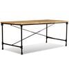 vidaXL Dining Table Solid Mango Wood 70.9"