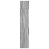 vidaXL Slim Storage Cabinet Grey sonoma Engineered Wood Tall