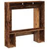 vidaXL Fireplace Surround Old Wood 31.9x7.1x32.3" Engineered Wood
