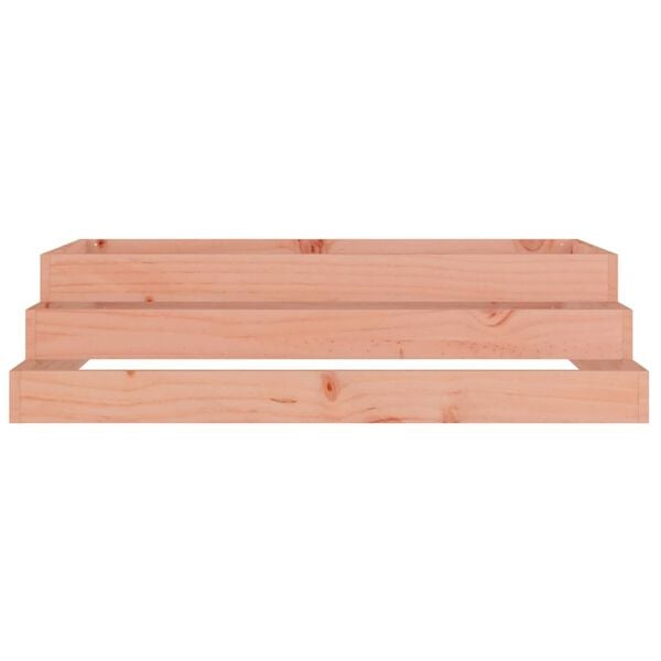 vidaXL Planter Natural Wood Solid Douglas Wood Large Durable Planter