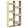 vidaXL Room Divider Sonoma Oak Engineered Wood Large Room Divider