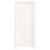 vidaXL Sideboard White Solid Pine Wood Medium Sideboard Rectangular