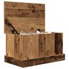 vidaXL Storage Box Old Wood Engineered Wood Medium Storage Box