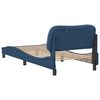 vidaXL Bed Frame Blue