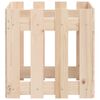 vidaXL Garden Planter Natural Pine Solid pine wood Medium Durable