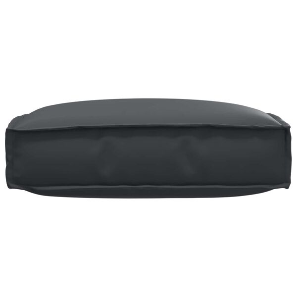 vidaXL Cushion Black 23.62 x 23.62 x 4.72 in Oxford Fabric