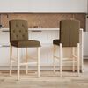 vidaXL Bar Chair Taupe