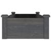 vidaXL Garden Raised Bed Planter Rectangular Rustic Wooden Planters