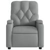 vidaXL Massage Recliner Chair Light grey