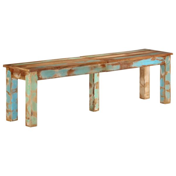 vidaXL Bench Varies due to reclaimed wood Solid reclaimed wood Medium