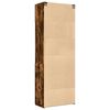 vidaXL Storage Cabinet Smoked Oak Engineered Wood Extra Tall