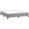 vidaXL Bed Frame Light Gray