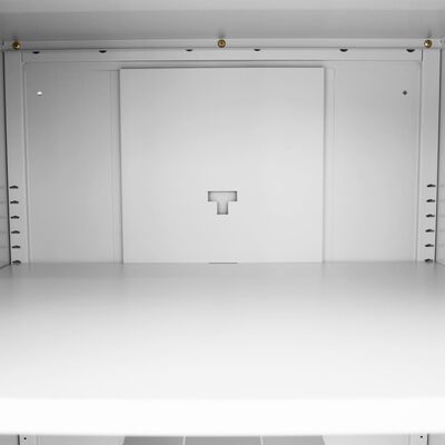 vidaXL Saddle Cabinet 23.6"x23.6"x55.1"