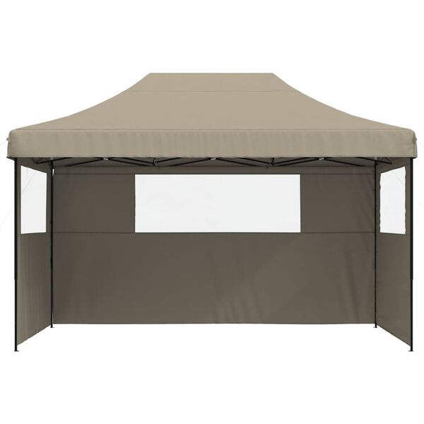 vidaXL Party Tent Taupe